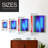 Groovy Prism Gradients II Framed Print - Solid Wood