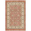 Tapis Cascade traditionnel à motif floral intégral orange, ivoire, or, vert et gris, lavable à la machine, antidérapant, à poils courts, pour l'intérieur et l'extérieur, adapté aux animaux domestiques, idéal pour le salon, la chambre, la salle à manger, l'entrée, le couloir ou le bureau.-224508339