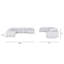 Taren Upholstered L-Shaped Sectional-88634385-88634386