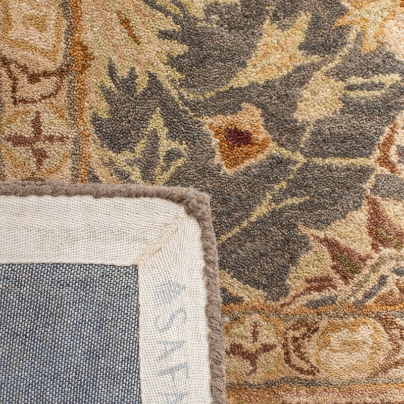 Tapis en laine touffeté à la main Brunos, Rectangle 9 pi x 12 pi