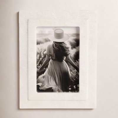 Marble Border Picture Frame