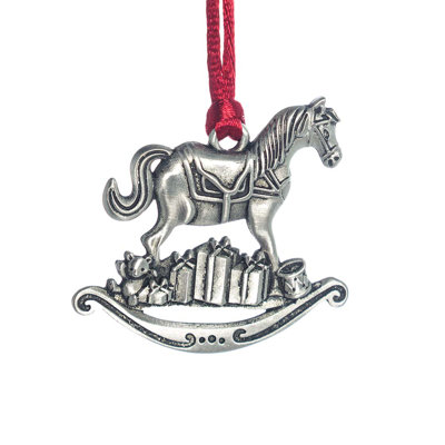 2.88'' Metal Shatterproof Holiday Shaped Ornament