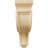 4"W x 8 1/2"D x 13"H Hollow Back Corbel, Alder (6-Pack)-91261755-124391807
