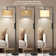 Arched/arc Floor Lamp With Remote Control, Dimmable Bulb Included