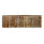 Grande console en bois sculpté Whitewash