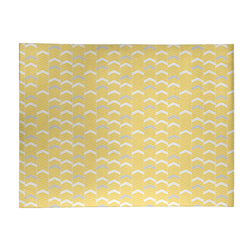 Chenille Chevron Indoor Rug, Rectangle 9' x 12'