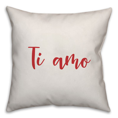  Coussin Ti Amo