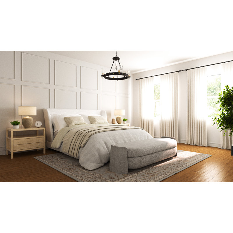 Alyworth 4-Light Matte Black Chandelier