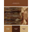 Tapis oriental doux et moelleux de style oriental classique brun Luyster - reliure brun clair-926925356