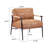 27.56" Accent Chair with Solid Wood Armrests-652744427-652744425