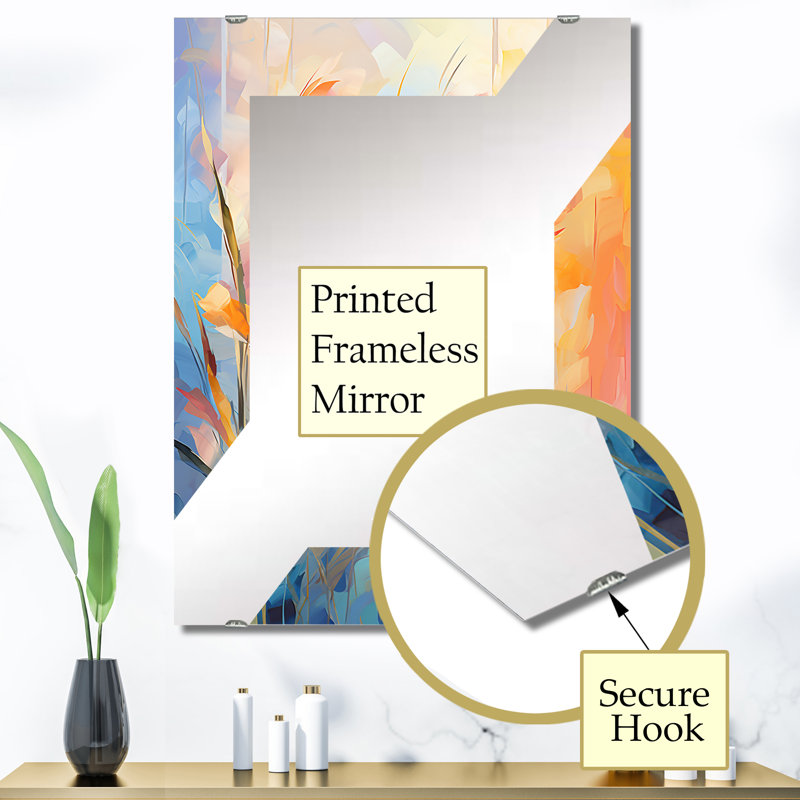 Primeaux - Miroir mural MIR135207, 40 po x 30 po