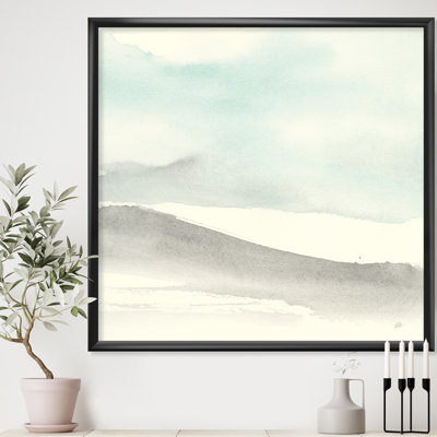 Cadre photo "minimal géométrique zen i" sur toile