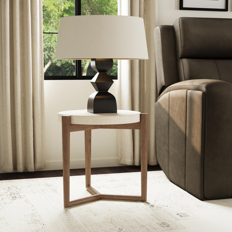 Violet Accent End Table