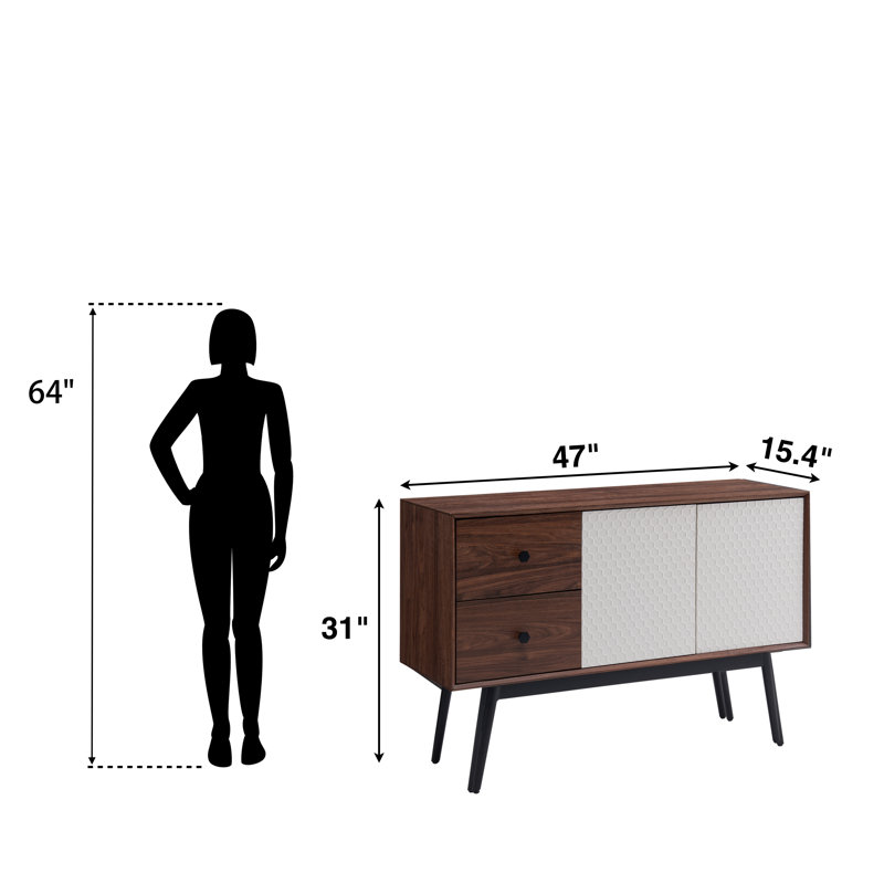 Arbab 47'' Sideboard, Walnut