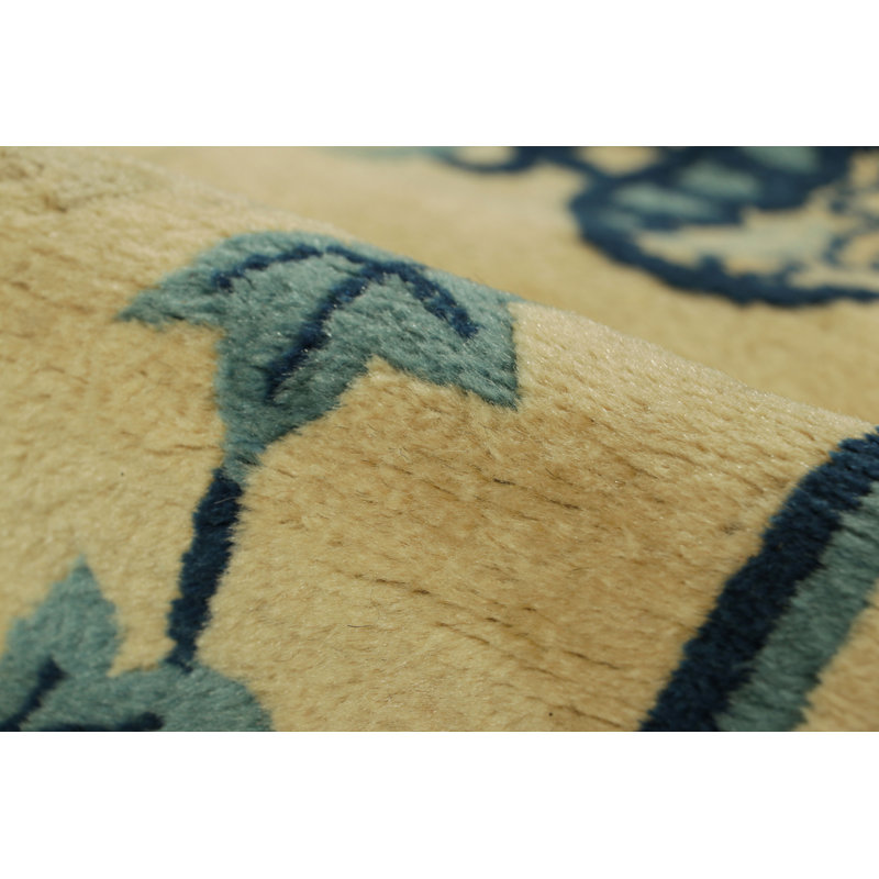 One-of-a-Kind 10’2”x14’6” Hand Knotted Area Rug