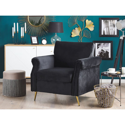 Amaya Velvet Armchair