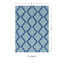 Tapis bleu touffeté à la main Marisela-1695871573