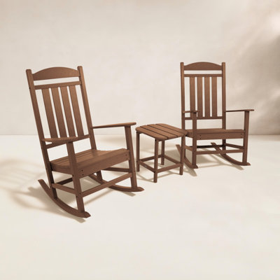 POLYWOOD® Rocker 2-Person Patio Seating Group