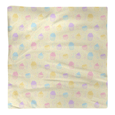 Polyester Abstract Square Napkin
