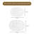 Sandcliff Cotton Non-Skid Machine Washable 2 Piece Oval Bathroom Rug Set-93590680