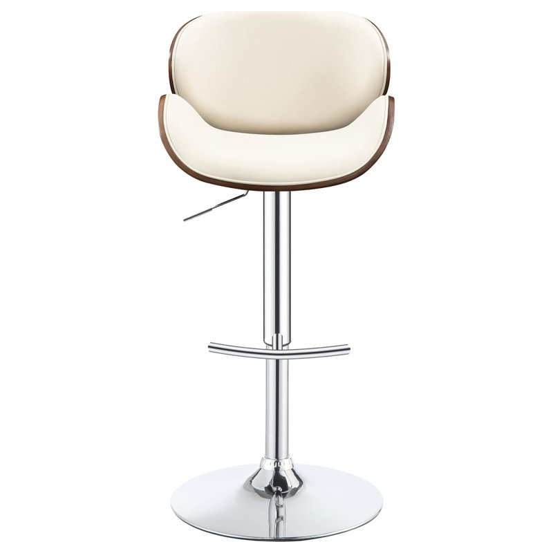 Tabouret de bar polyvalent et réglable avec revêtement de qualité supérieure et base stable