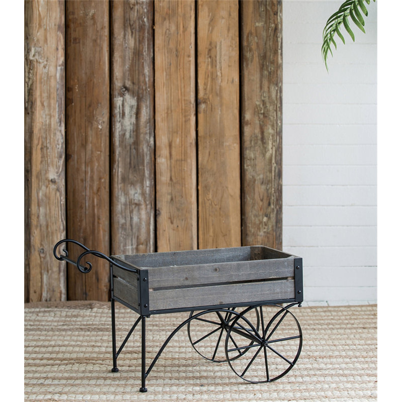 Jardinière rustique pour petits espaces