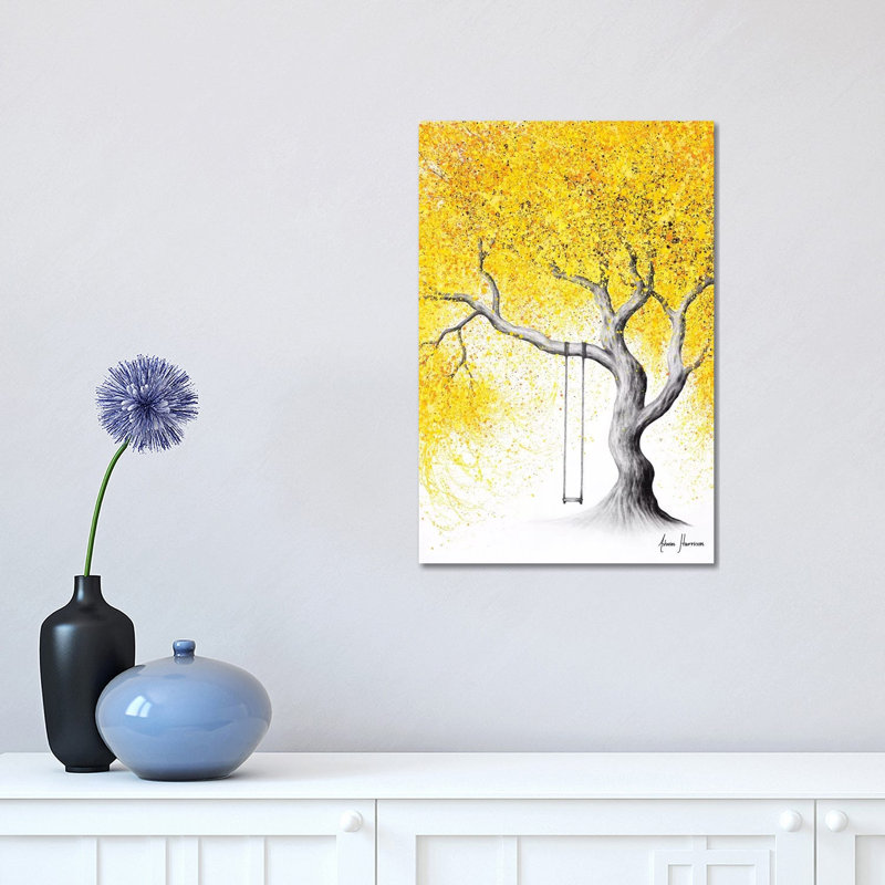 «A Soft Autumn» par Ashvin Harrison - reproduction, Aucun mat, Toile tendue, H 18 po x l 12 po x 1,5 po