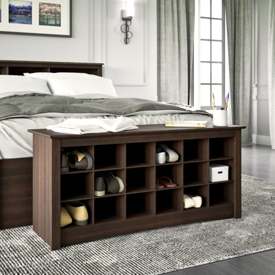Banc de rangement pour chaussures Stearn