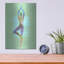 Ivy Bronx «Tree Pose Two Moon» par Tim Parker, art mural en métal-1454035263