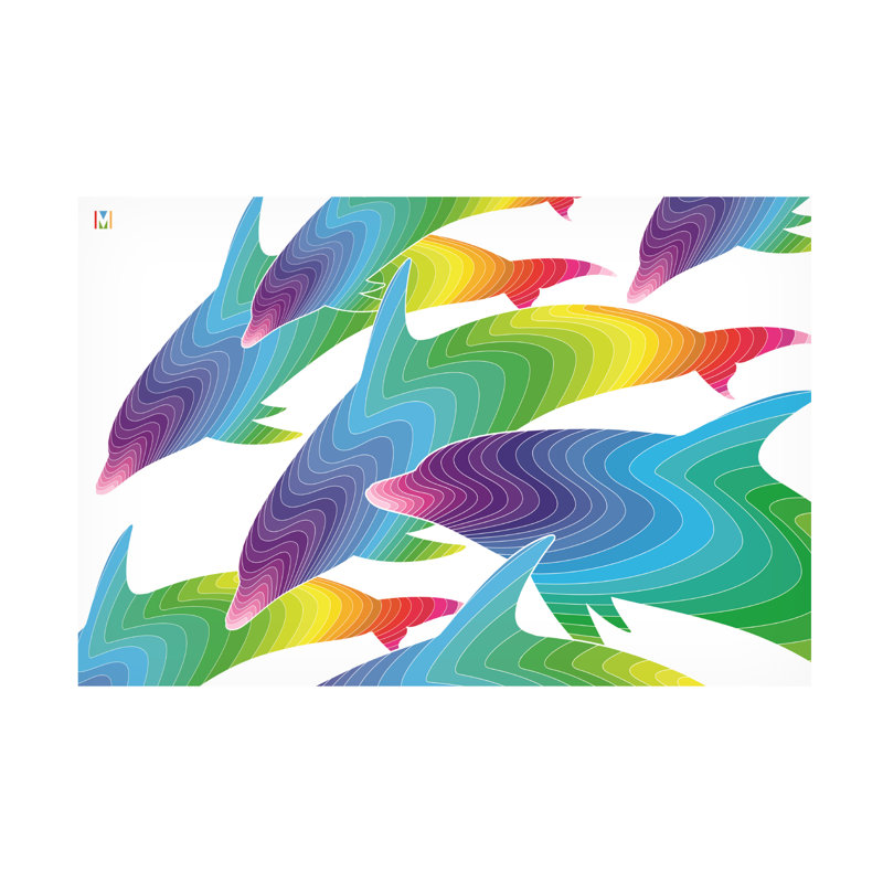 Art sur toile Michael David Ward Oceana 2, H 22 po x l 32 po