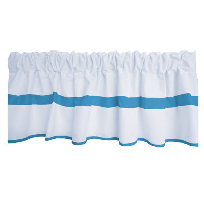 Massingill Cotton Blend Tailored Window Valance