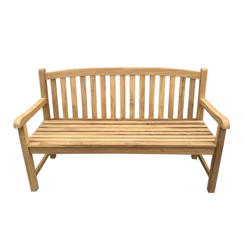 Banc pour 2 personnes Teak Capt, H 36 po x l 60 po x P 25 po