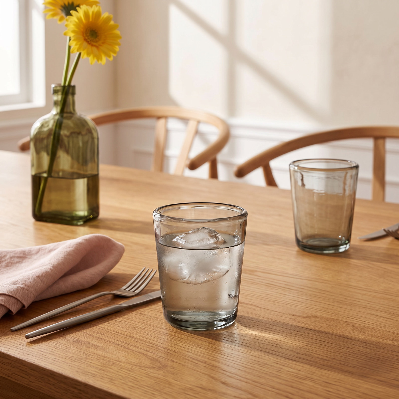 Veranda Drinking Glass, Green