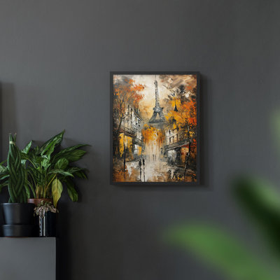 LANDSCAPES Series CCCLXXXI  -Premium Framed Print -Ready to Hang - No Nails Required