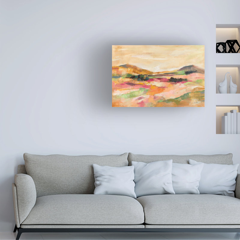 «Trademark Fine Art», art mural sur toile Silvia Vassileva California Bloom, H 12 po x l 19 po