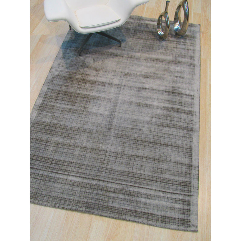 Tapis argenté Clarissa, Rectangle 8 pi 9 po x 11 pi 9 po