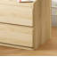 60cm W Manufactured Wood Bedside Table