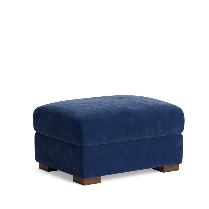 Catalina Ottoman, Performance Velvet - Uniform