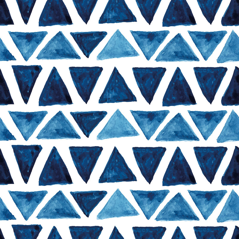 Zhenya Peel & Stick Geometric, 48" L x 24" W