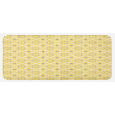 Tapis de cuisine quadrilobe