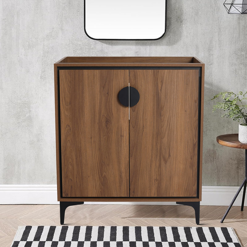 30.02'' Single Bathroom Vanity Base Only