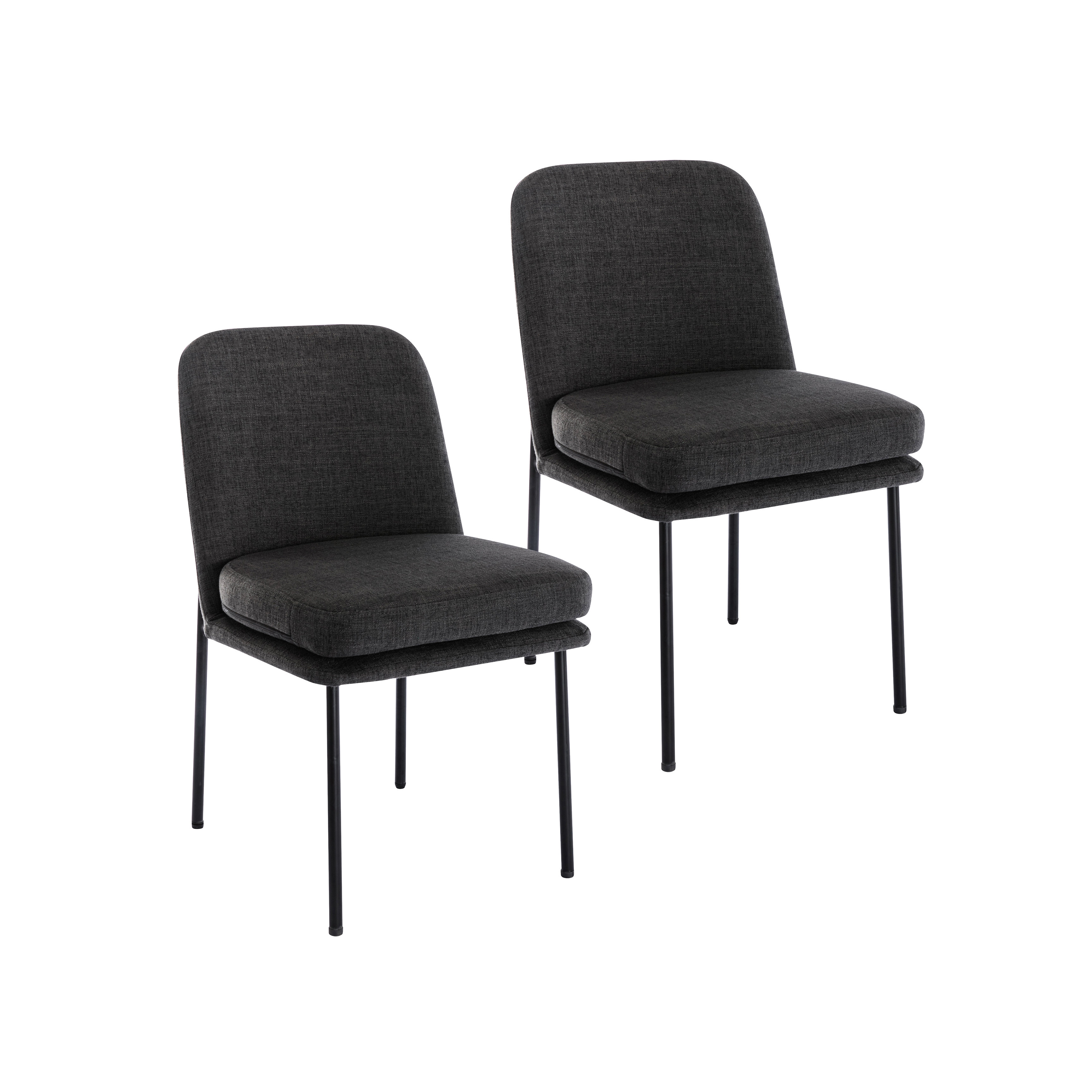 Tufted lydia discount upholstered dining chairs