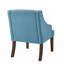Chaise d'appoint moderne, fauteuil rembourré avec pieds en bois massif-924432895-924432883