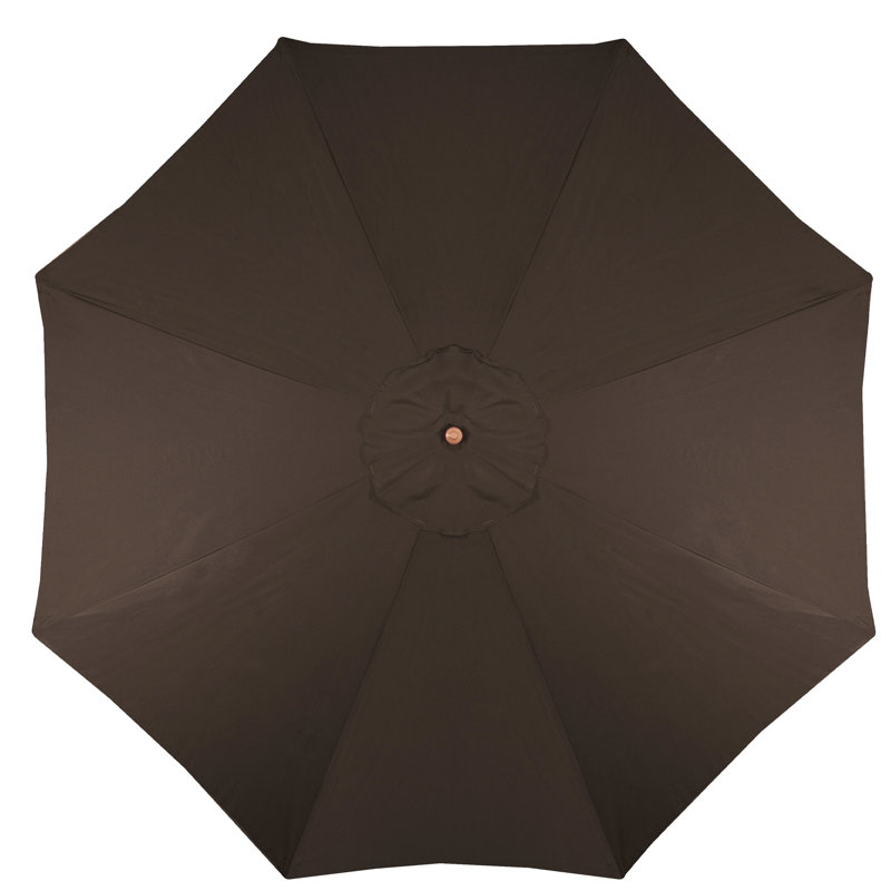 Parasol de marché pour l'extérieur, Brun