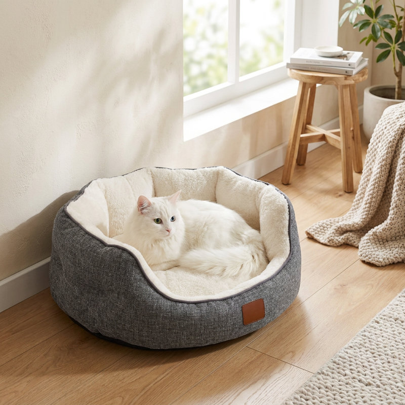 Lit pour chat Pawsy, Large (26" L x 31.5" W)