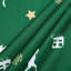 Nappe imperméable et facile à nettoyer avec arbre de Noël et flocon de neige-399374892-399374895