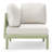 Patio Deep Seating Corner Chair With Cushions