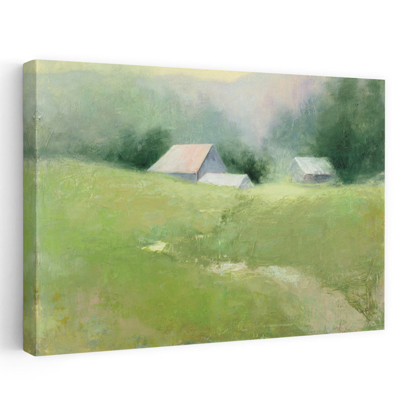 Homestead - Blue Farms Fields, art vert, H 16 po x l 24 po