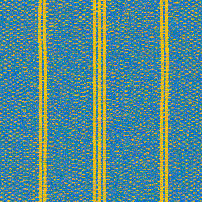 MINNIE KEMP X MINDTHEGAP Wallpaper Roll, Blue/Yellow