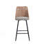 Upholstered Chenille Bar Stool-548136029